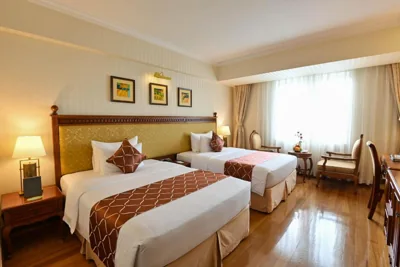 Premium Deluxe Twin, vue ville — Hotel Grand Saigon